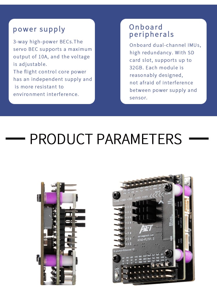 AET-H743-Basic Flight Controller Detailed introduction 11